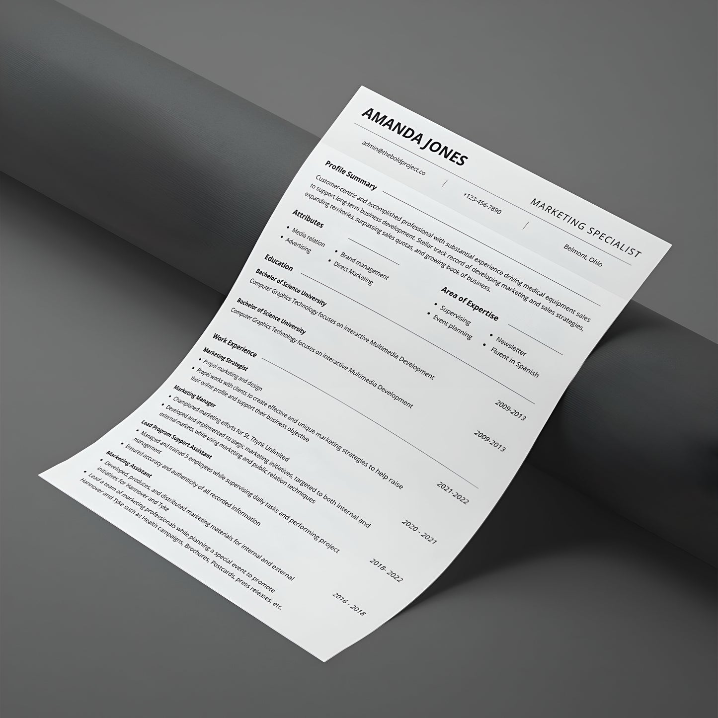 Base-Level Resume Revamp