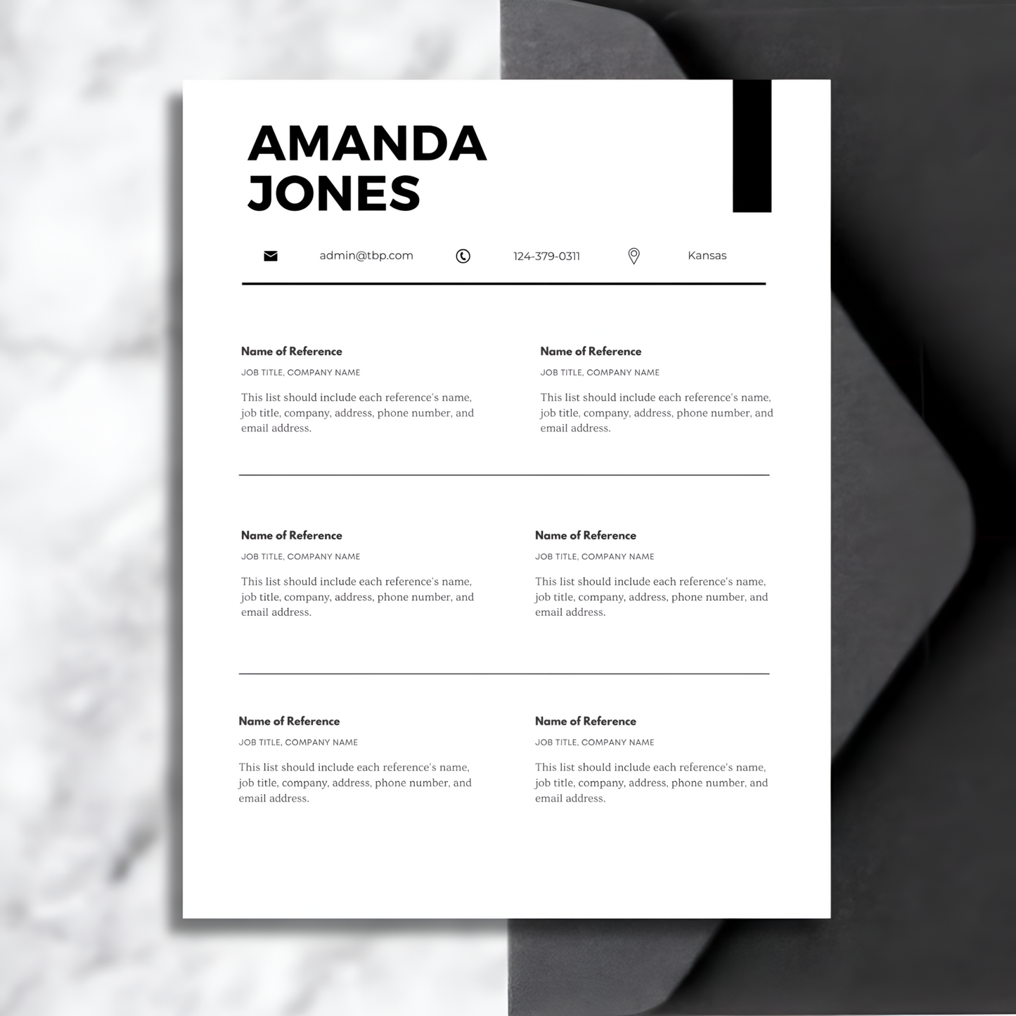 Experienced Resume Template